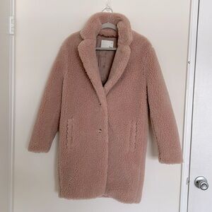 Aritzia / Wilfred Teddy Coat - SMALL